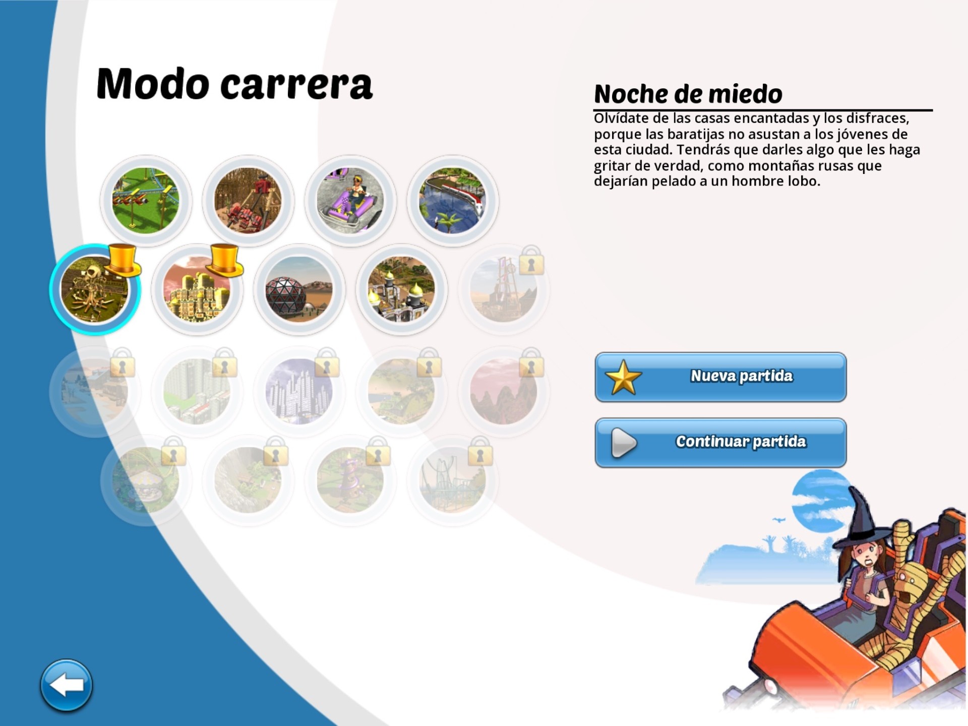 RollerCoaster Tycoon 3 Mobile